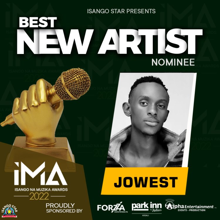 Jowest ni umwe mu bahanzi bahataniye igihembo cya Best New Artist Mu Bihembo bya IMA