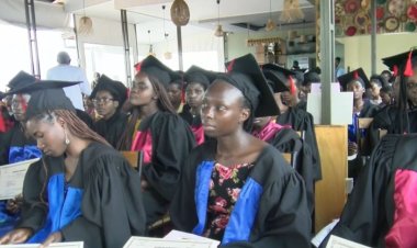 Abana b’abakobwa babyariye iwabo barashima ADTS yabafashije kwiga imyuga ubu bakaba bagiye kwikura mu bukene