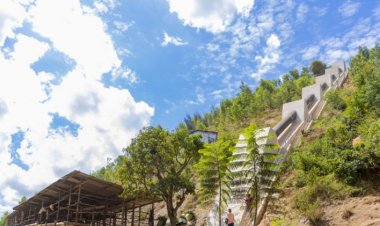 Inauguration de la conduite d'eau Nzove-Ntora