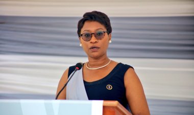 Minister Madam Prof. Bayisenge expressed her condolences to the families and government employees who were killed in the Genocide