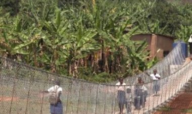 Locals laud the authorities for construction of a modern bridge despite lack of compensation for damaged crops