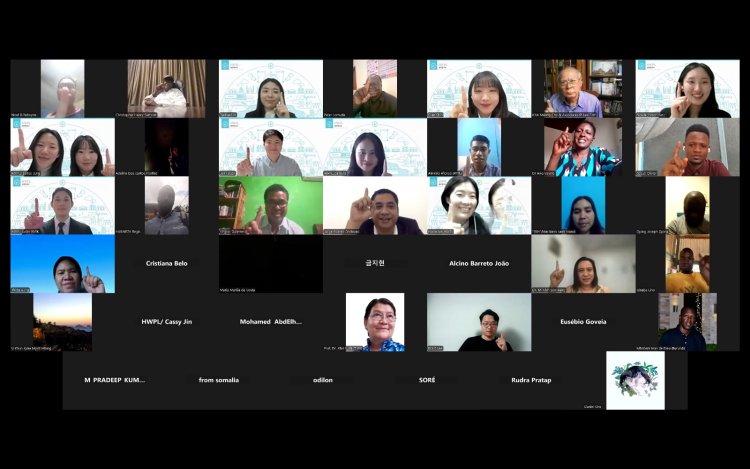 An international Peace NGO held an Online Seminar for the International Law for Peace