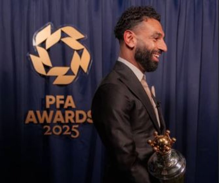 Mohammed Salah yongeye kwegukana igihembo Cy'umukinnyi mwiza muri Premier league.