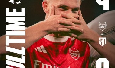 #UCL: Ikipe ya Atletico madride yanyagiriwe kuri Sitade ya Emirates na Arsenal