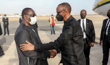 Inshamake y’ikiganiro cya Perezida Kagame na Macky Sall i Dakar