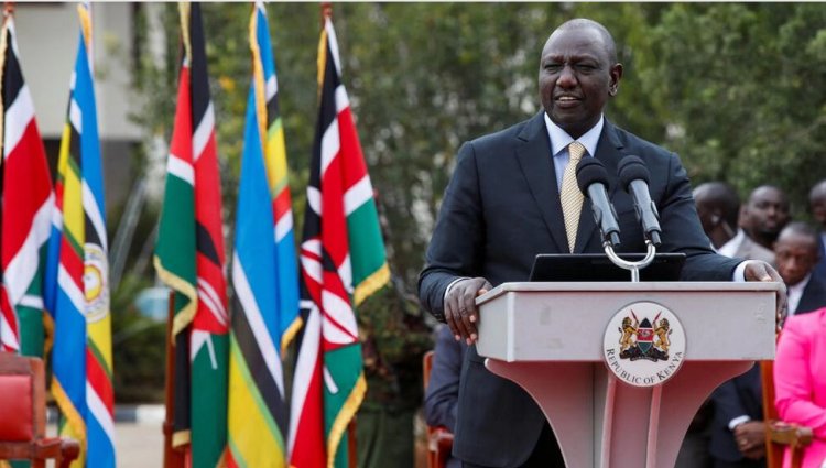 Kenya: William Ruto yarahiye nk'umukuru w'igihugu wa gatanu.