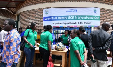 Nyaruguru- Ngera:  Ababyeyi barishimira irerero ry'abana bubakiwe kuri miliyoni 60 z'amafaranga y'u Rwanda