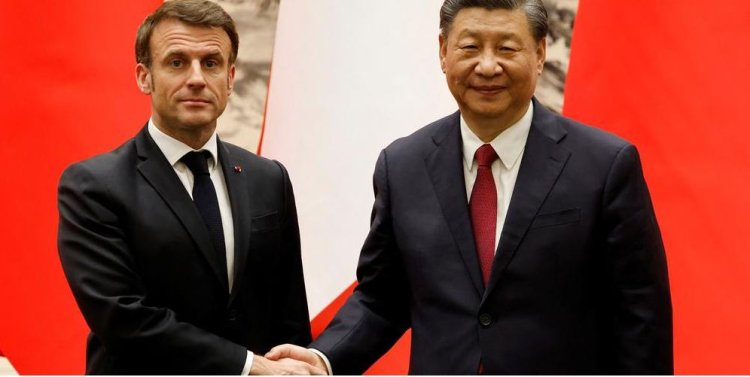 Macron yabwiye Xi Jinping ko kumvikanisha Uburusiya na Ukraine, Uburusiya buti: ntibishoboka!
