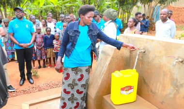 Bugesera: Bari barazahajwe n'indwara zikomoka ku mwanda none bahawe amazi meza