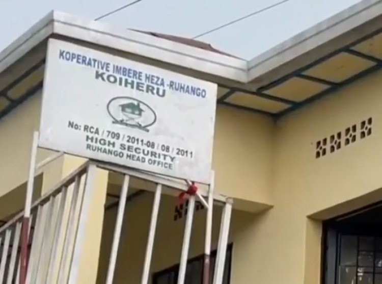 Ruhango: Koperative Imbere Heza iravugwaho kwambura abanyamuryango miliyoni 13Frw