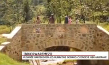 MUSANZE-Rwaza: Barashima kubakirwa ikiraro cyoroheje ubuhahirane