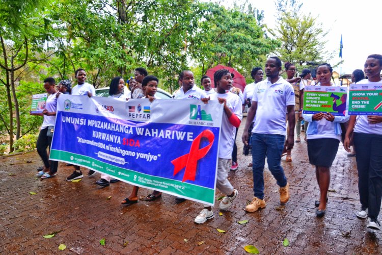 Nyarugenge: Nyabugogo hakozwe ubukangurambaga bwo kurwanya SIDA