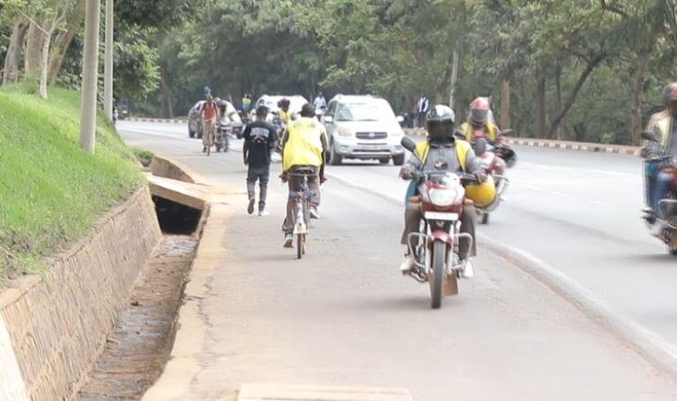 Abanyamaguru bakoresha umuhanda Remera - Masaka, bavuga ko ubuzima bwabo buri mu kaga