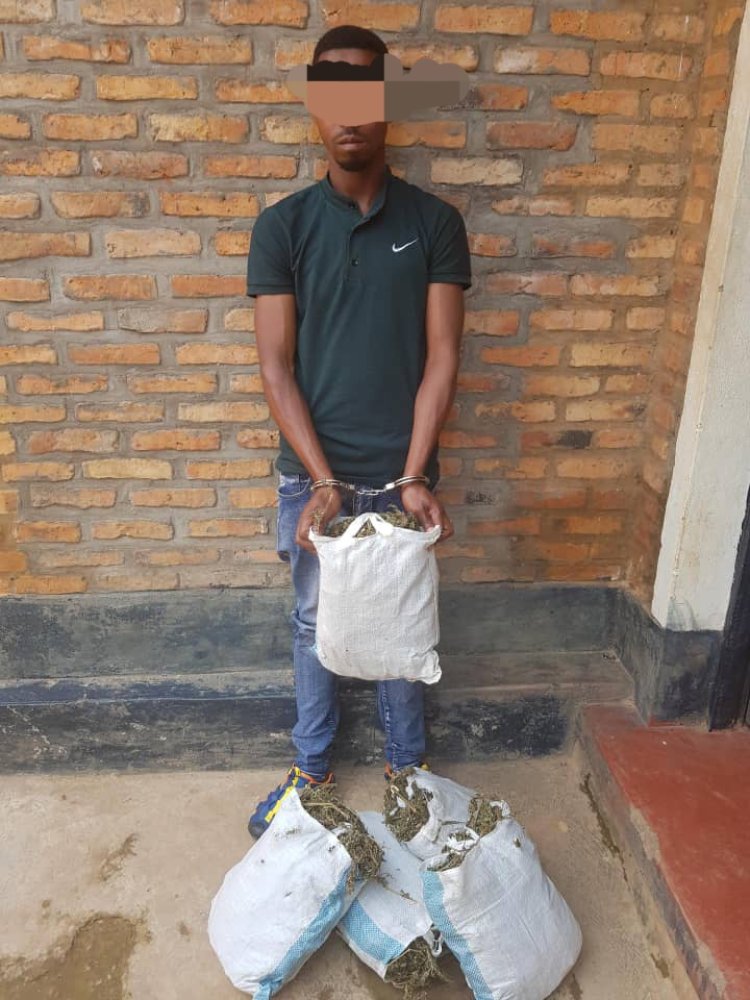 Kigali- Kimisagara: Polisi yafashe ibiro 6 by’urumogi