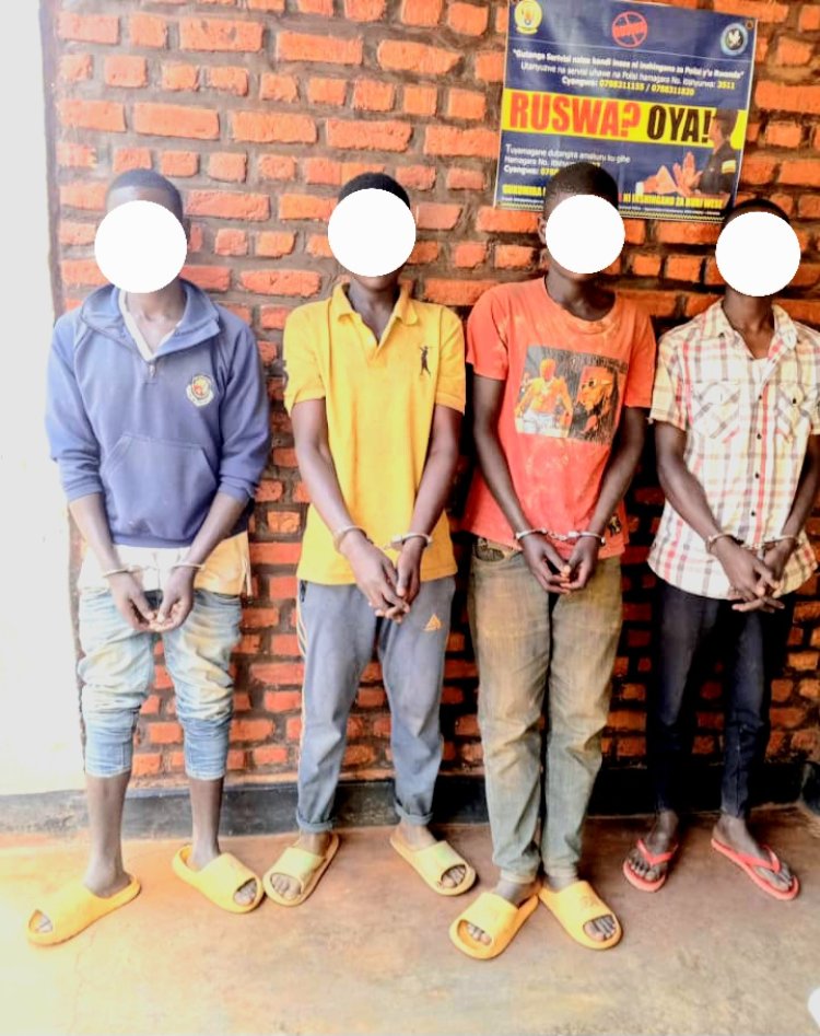 GASABO: Polisi yafashe abantu 7 bibaga abaturage mu ngo