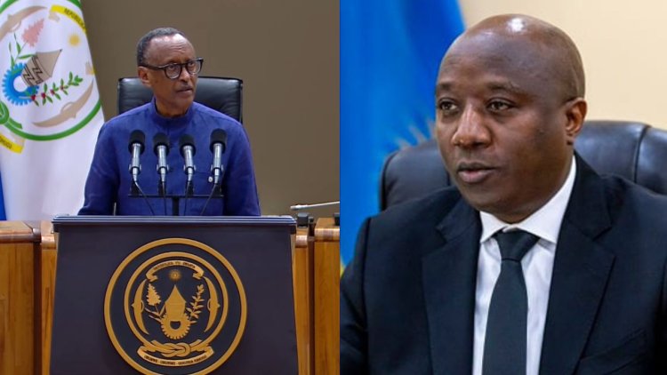 Ndagushimira cyane: Perezida Kagame, yashimiye byimazeyo Dr. Ngirente Edouard