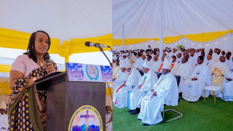 Nimugende mube intumwa z’ibyo mwigiye aha - Minisitiri w’Uburinganire n’Iterambere ry’Umuryango, Uwimana Consolée