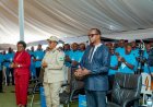 Minisitiri Dr. Jean Damascène Bizimana yifatanyije na RCS gusoza amahugurwa y'abagororwa bitegura gutaha (Amafoto)