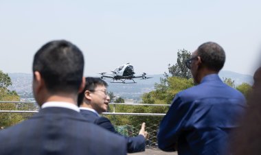 U Rwanda ruri kwiga uko Drone zakoreshwa mu bucuruzi ( Amafoto)