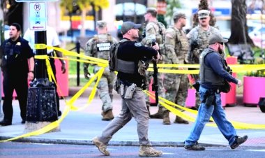 Igitero cyagabwe hafi y'ibiro bya Perezida Trump cyasize mu kaga ubuzima bw'abasirikare