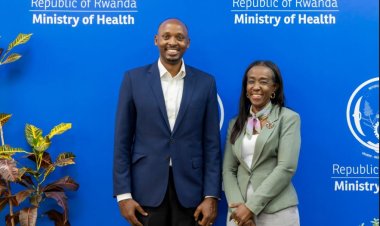 Minisitiri w’Ubuzima, Dr. Sabin Nsanzimana yagiranye ibiganiro n’Umuyobozi Mukuru wa African Medicines Agency (Amafoto)