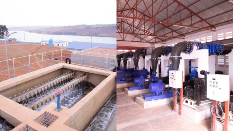 Umuyoboro w’amazi wa Sake wamaze kuzura