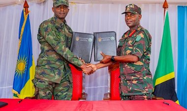Ingabo z'u Rwanda n'iza Tanzania basuzumye ibibazo bikigaragara ku mipaka ihuza ibihugu byombi 