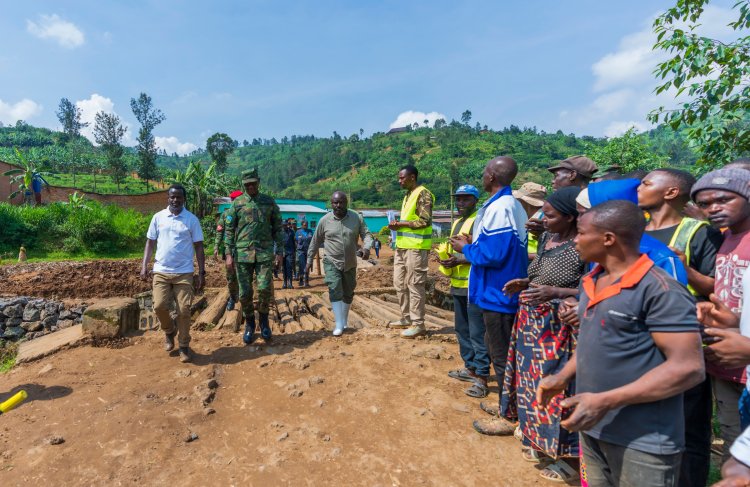 RDF yatangije imirimo yo kubaka ikiraro cya Ryabazira gihuza Musanze na Gakenke