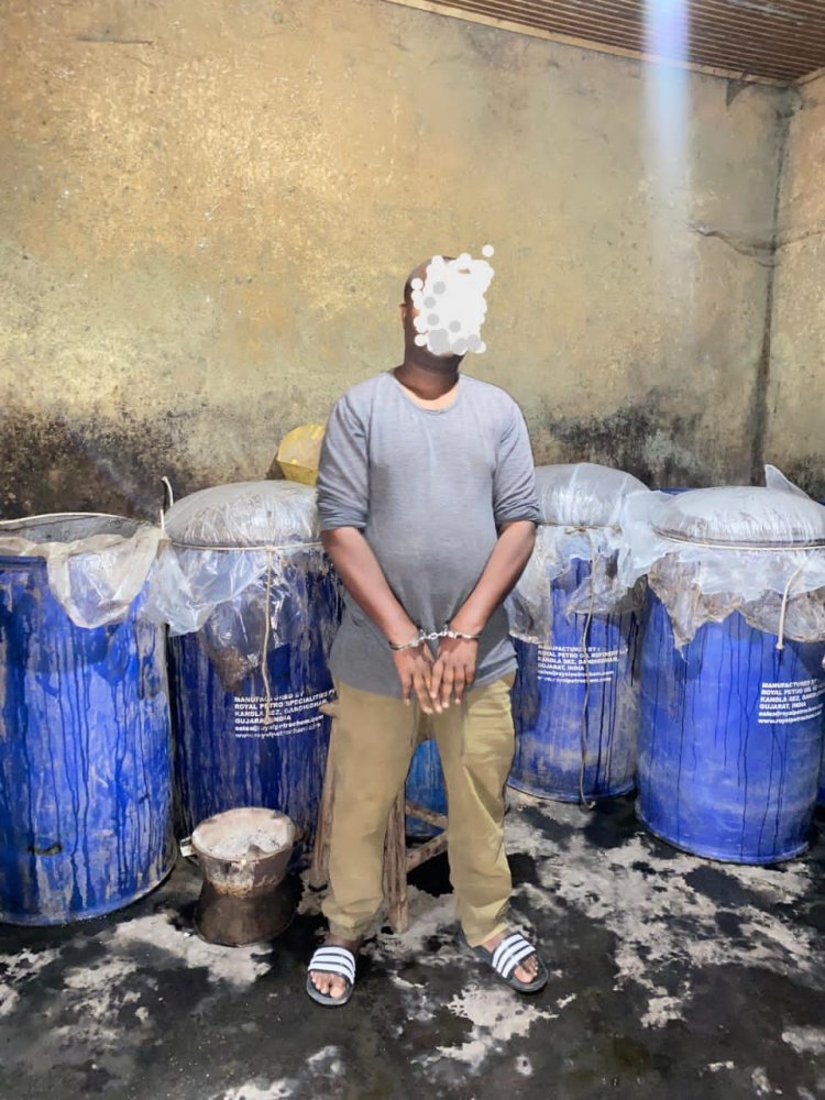Polisi yafashe abantu babiri bakora ibinyobwa bitujuje ubuziranenge