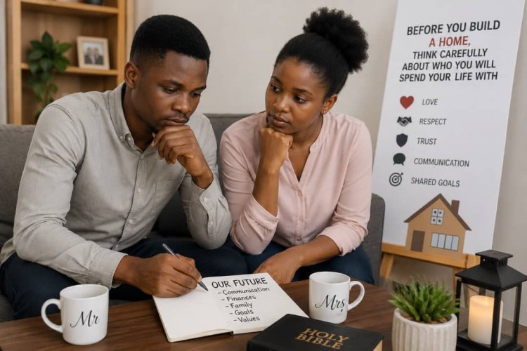 Mbere yo kubaka urugo, banza utekereze neza ku muntu muzabana ubuzima bwose