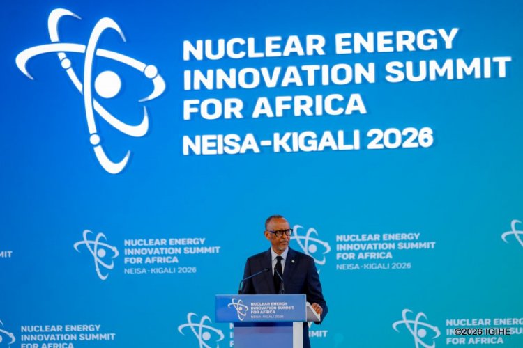Perezida Kagame yavuze ko Afurika idakwiye gusigara inyuma mu rugendo rw’ingufu za nucléaire